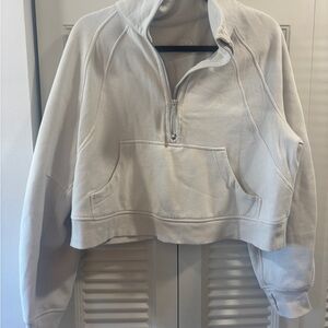 Lululemon Women's Cream Scuba Sweatshirt